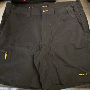 Orvis Men’s Jackson Quick-Dry 9" Shorts Large Black